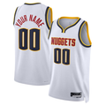 Elroe Custom D.Nuggets White Swingman Jerseys - Association Edition