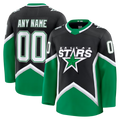 Elroe Custom D.Stars Black Alternate Premium Jerseys