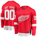 Elroe Custom D.Red wings Red Home Breakaway Jerseys