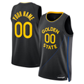 Elroe Custom G.State Warriors Black 2024-25 Swingman Jerseys - Statement Edition
