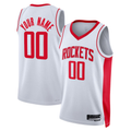 Elroe Custom H.Rockets White 2022-2023 Swingman Stitched Jerseys- Statement Edition