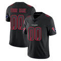 Elroe Custom H.Texans Black Impact Limited Game Any Name & Numbers Stitched Jerseys