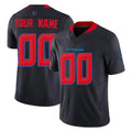 Elroe Custom H.Texans Navy Limited 2nd Alternate Vapor F.U.S.E. Home Game Any Name & Numbers Stitched Jerseys