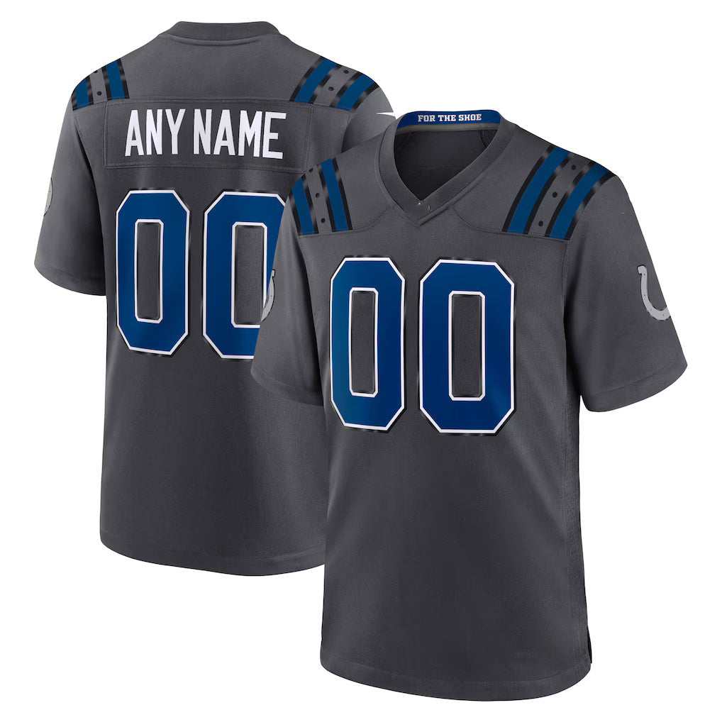 Elroe Custom IN.Colts Anthracite 2026 Rivalries Collection Game Jersey