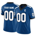 Elroe Custom IN.Colts Royal Limited Indiana Nights Alternate Vapor F.U.S.E. Home Game Any Name & Numbers Stitched Jerseys