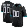 Elroe Custom J.Jaguars Black Home Game Any Name & Numbers Stitched Jerseys