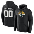 Elroe Custom J.Jaguars Black Pullover Hoodies Limited Any Name & Numbers Stitched Jerseys