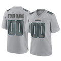 Elroe Custom J.Jaguars Gray Atmosphere Fashion Home Game Any Name & Numbers Stitched Jerseys