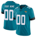 Elroe Custom J.Jaguars Teal Vapor Untouchable Limited Home Game Any Name & Numbers Stitched Jerseys
