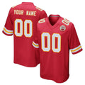 Elroe Custom KC.Chiefs Red Home Game Any Name & Numbers Stitched Jerseys