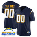 Elroe Custom LA.Chargers Navy Elite Limited Home Game Any Name & Numbers Stitched Jerseys