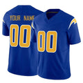 Elroe Custom LA.Chargers Royal Limited Vapor F.U.S.E. Home Game Any Name & Numbers Stitched Jerseys
