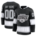Elroe Custom LA.Kings Black Home Premium Jerseys
