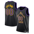 Elroe Custom LA.Lakers 2025-2026 City Edition Swingman Stitched Jerseys
