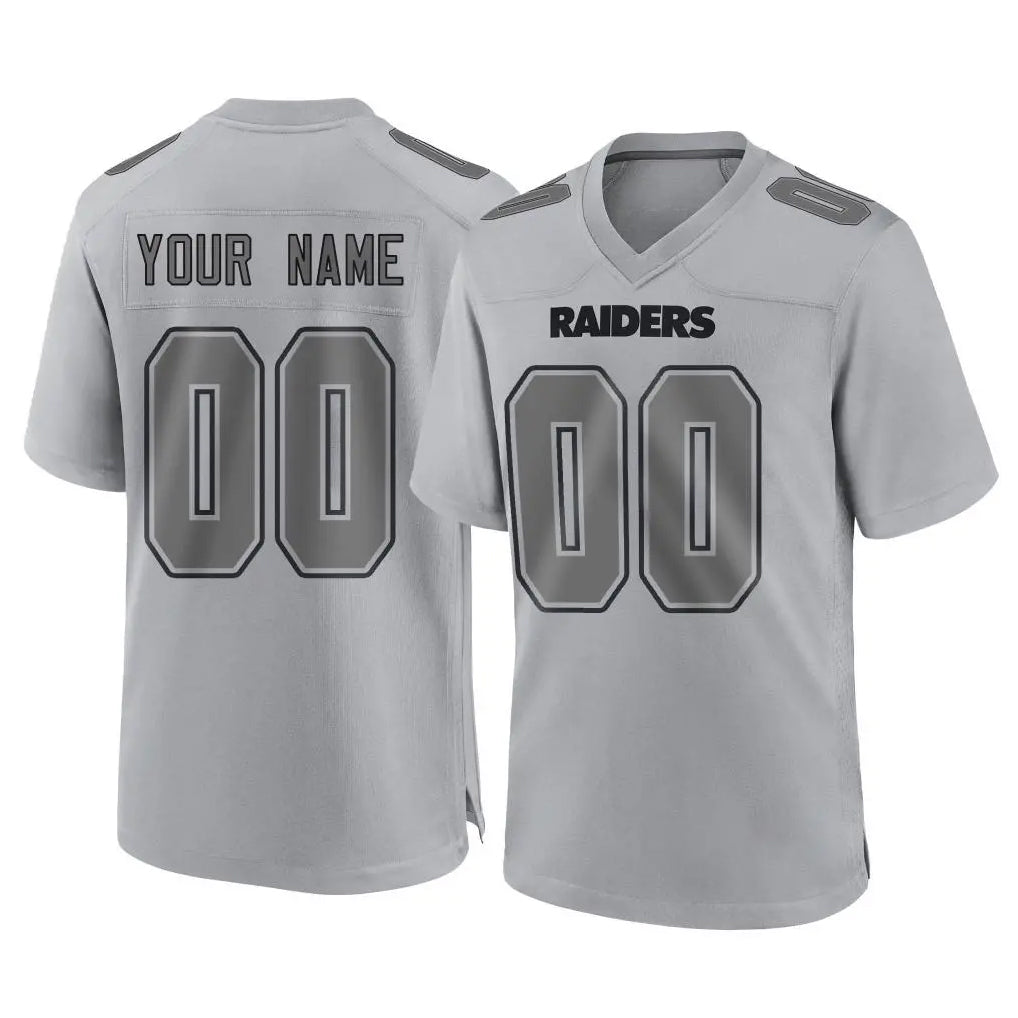 Elroe Custom LV.Raiders Gray Atmosphere Fashion Limited Game Any Name & Numbers Stitched Jerseys