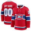 Elroe Custom M.Canadiens Red Home Premium Jerseys