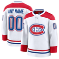 Elroe Custom M.Canadiens White Away Premium Jerseys