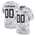 Elroe Custom M.Dolphins Arctic Camo Salute To Service Limited Game Any Name & Numbers Stitched Jerseys