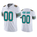 Elroe Custom M.Dolphins White Limited Vapor Untouchable Home Game Any Name & Numbers Stitched Jerseys