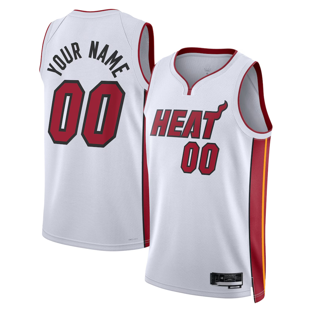 Elroe Custom M.Heat White Swingman Jerseys - Association Edition