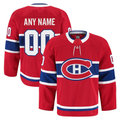 Elroe Custom Montreal Canadiens Red Home Authentic Pro Jerseys