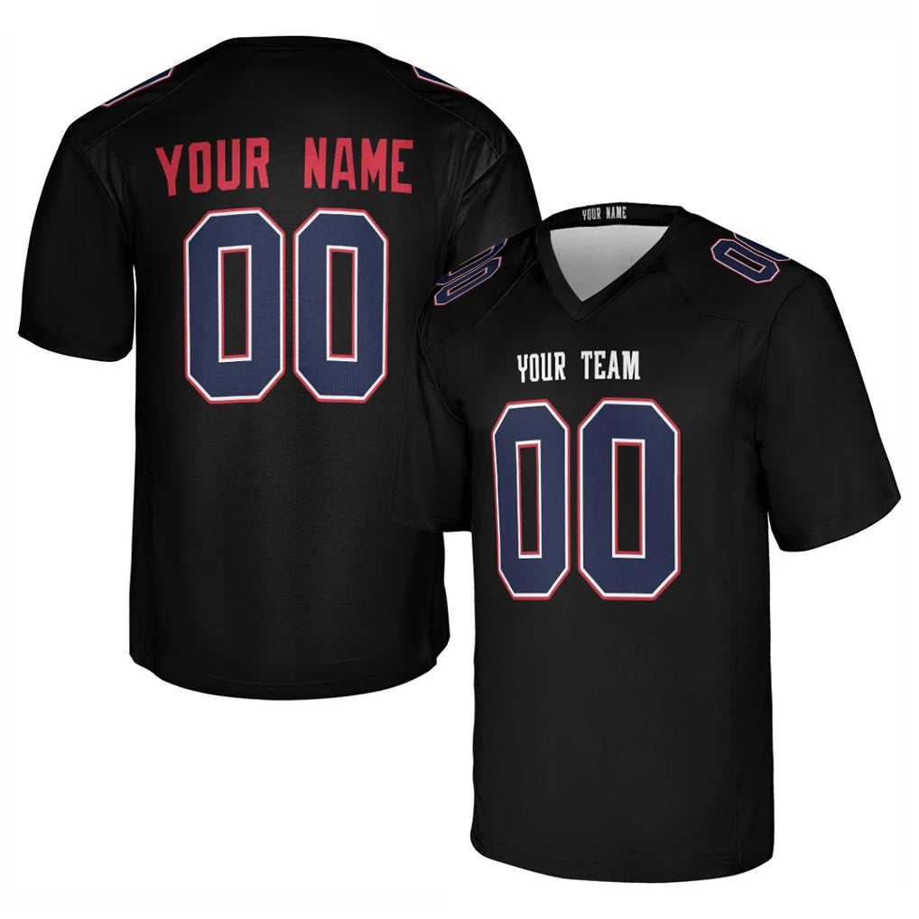Elroe Custom NE.Patriots Carbon Fashion Limited Home Game Any Name & Numbers Stitched Jerseys