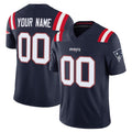 Elroe Custom NE.Patriots Navy Limited Vapor F.U.S.E. Home Game Any Name & Numbers Stitched Jerseys