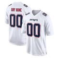 Elroe Custom NE.Patriots White Fashion Limited Home Game Any Name & Numbers Stitched Jerseys