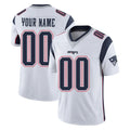 Elroe Custom NE.Patriots White Limited Vapor Home Game Any Name & Numbers Stitched Jerseys