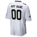 Elroe Custom NO.Saints White Home Game Stitched Jerseys