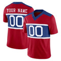 Elroe Custom NY.Giants Red Century Vapor F.U.S.E. Home Game Any Name & Numbers Stitched Jerseys