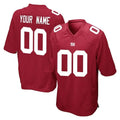 Elroe Custom NY.Giants Red Home Game Any Name & Numbers Stitched Jerseys