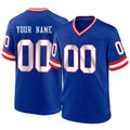 Elroe Custom NY.Giants Royal Classic Home Game Any Name & Numbers Stitched Jerseys
