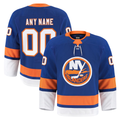 Elroe Custom NY.Islanders Royal Home Authentic Pro Jerseys