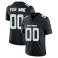 Elroe Custom NY.Jets Black Limited Vapor Home Game Any Name & Numbers Stitched Jerseys
