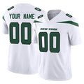 Elroe Custom NY.Jets White Limited Vapor F.U.S.E. Home Game Any Name & Numbers Stitched Jerseys