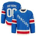 Elroe Custom NY.Rangers Blue Centennial Authentic Pro Jerseys