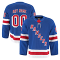Elroe Custom NY.Rangers Royal Home Authentic Pro Jerseys