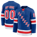 Elroe Custom NY.Rangers Royal Home Premium Jerseys