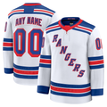 Elroe Custom NY.Rangers White Away Premium Jerseys