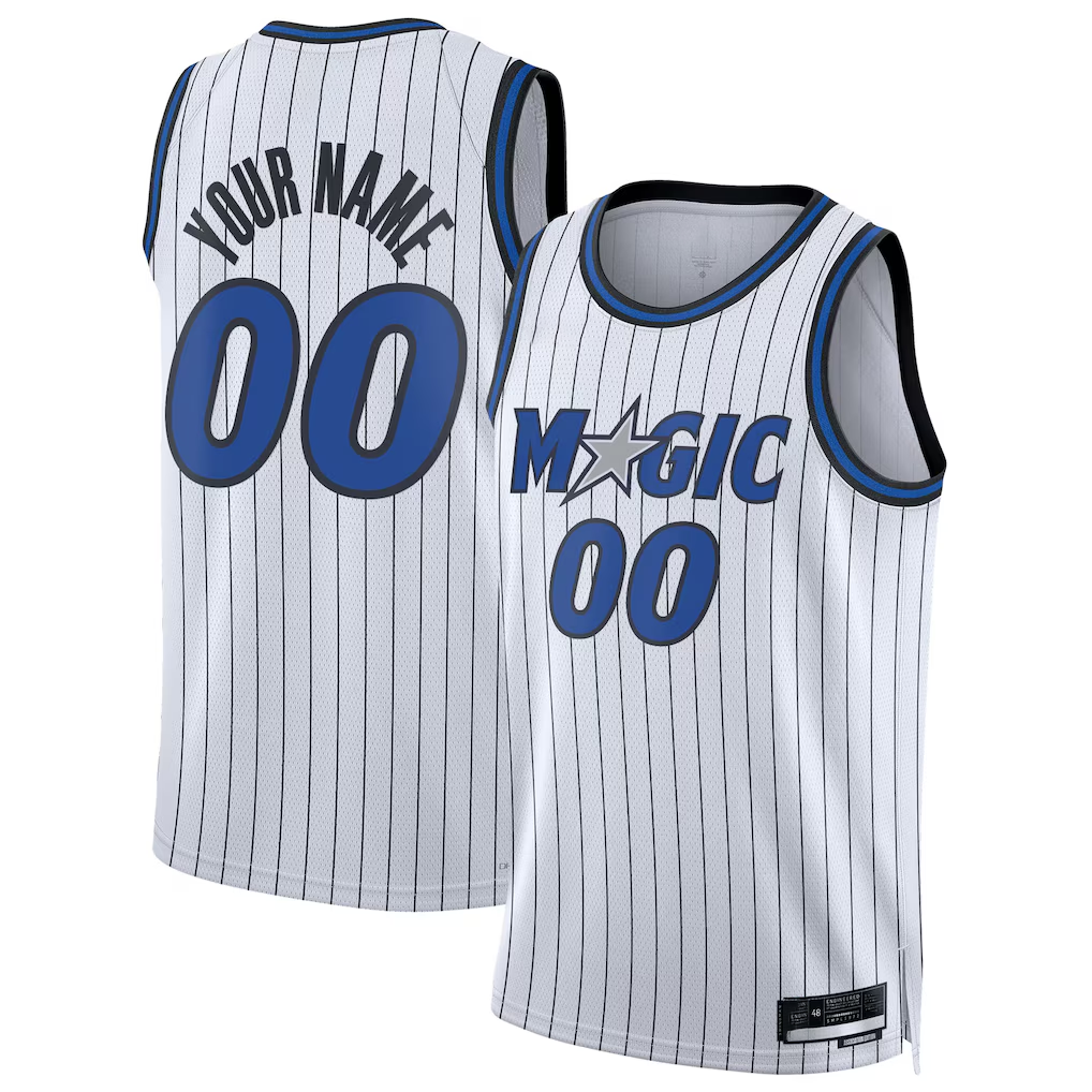 Elroe Custom O.Magic White Swingman Jerseys - Association Edition