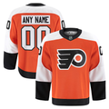 Elroe Custom P.Flyers Orange Home Authentic Pro Jerseys
