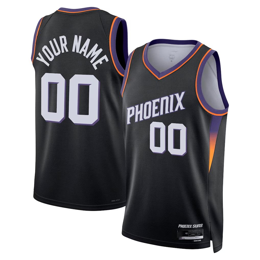 Elroe Custom P.Sunss Black Swingman Jerseys - Statement Edition