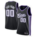 Elroe Custom S.Kings Black Swingman Jerseys - Icon Edition