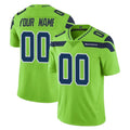Elroe Custom S.Seahawks Green Limited Color Rush Home Game Any Name & Numbers Stitched Jerseys