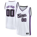 Elroe Custom S.kings Fanatics White Fast Break Jerseys - Association Edition