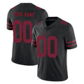Elroe Custom SF.49ers Black Alternate Limited Vapor Untouchable Home Game Any Name & Numbers Stitched Jerseys
