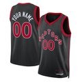 Elroe Custom T.Raptors Black 2022-23 Swingman Jerseys - Statement Edition