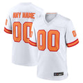 Elroe Custom TB.Buccaneers 50th Season White Home Game Stitched Jerseys