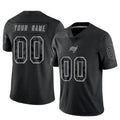 Elroe Custom TB.Buccaneers Black RFLCTV Limited Stitched Jerseys